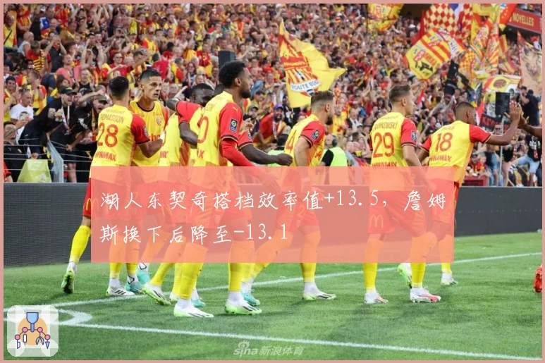 湖人东契奇搭档效率值+13.5，詹姆斯换下后降至-13.1